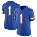 #1 F.Gators Royal Game Stitched American College Jersey