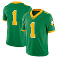 #1 O.Ducks Green Alternate Game Stitched American College Jersey