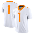 #1 T.Volunteers Game White Stitched American College Jersey