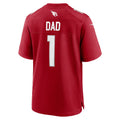 A.Cardinals #1 Dad Number Cardinal Game Football Jersey