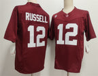 A.Crimson Tide #12 Keelon Russell Red 2026 F.U.S.E Stitched American College Jersey