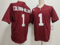 A.Crimson Tide #1 Ryan Alexander Coleman-Williams Jr Red 2026 F.U.S.E Stitched American College Jersey