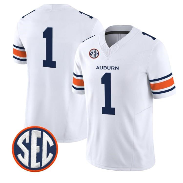 A.Tigers White 2026 Vapor Limited Stitched American College Jersey