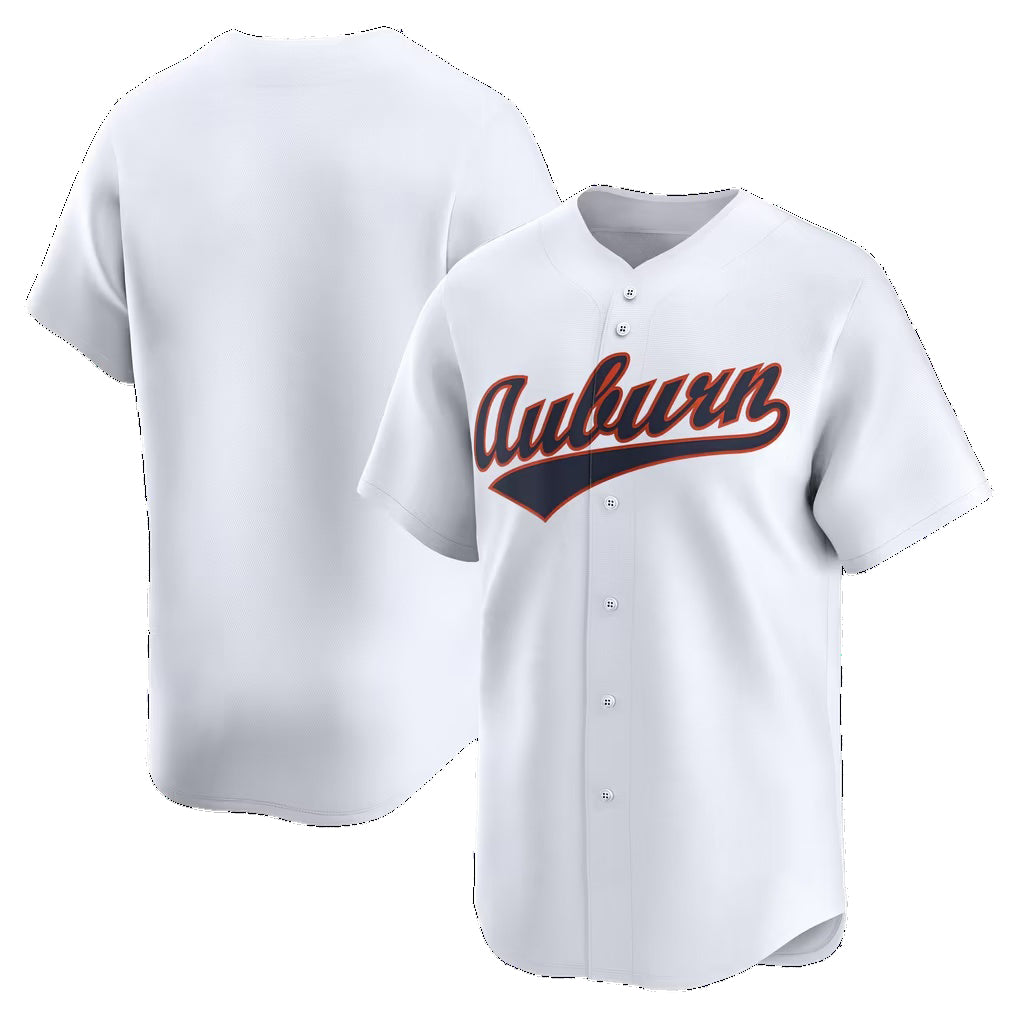 A.Tigers White Home Limited Stitched American College Jersey