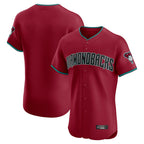 Arizona Diamondbacks Red Limited Elite Home Game Blank Player Stitched Baseball Jersey