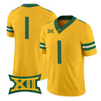 B.Bears Gold 2026 Vapor Limited Stitched American College Jersey