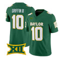 B.Bears #10 Robert Griffin III Green Throwback 2026 Vapor Limited Stitched American College Jersey