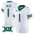 B.Bears #1 Dre'lon Miller White 2026 Vapor Limited Stitched American College Jersey