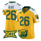 B.Bears #26 Bears White Gold 2026 Vapor Limited Stitched American College Jersey