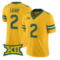 B.Bears #2 DJ Lagway Gold 2026 Vapor Limited Stitched American College Jersey