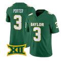 B.Bears #3 Jadon Porter Green Throwback 2026 Vapor Limited Stitched American College Jersey