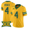 B.Bears #4 Louis Brown IV Gold 2026 Vapor Limited Stitched American College Jersey