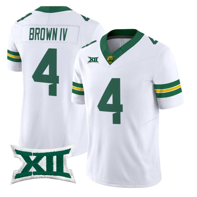 B.Bears #4 Louis Brown IV White 2026 Vapor Limited Stitched American College Jersey