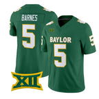 B.Bears #5 Travion Barnes Green Throwback 2026 Vapor Limited Stitched American College Jersey