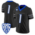 B.State Broncos Black 2026 Vapor Limited Stitched American College Jersey
