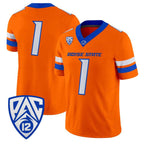 B.State Broncos Orange 2026 Vapor Limited Stitched American College Jersey