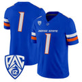 B.State Broncos Royal 2026 Vapor Limited Stitched American College Jersey