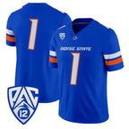 B.State Broncos Royal 2026 Vapor Limited Stitched American College Jersey