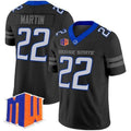 B.State Broncos #22 Doug Martin Black 2026 Vapor Limited Stitched American College Jersey
