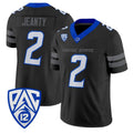 B.State Broncos #2 Ashton Jeanty Black 2026 Vapor Limited Stitched American College Jersey