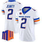 B.State Broncos #2 Ashton Jeanty White 2026 Vapor Limited Stitched American College Jersey