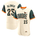 Baltimore Orioles #25 Pete Alonso Player Cream 2026 City Connect Limited Elite Home Game Stitched Baseball Jersey