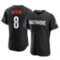 Baltimore Orioles #8 Cal Ripken Player Black City Connect Limited Elite Home Game Stitched Baseball Jersey