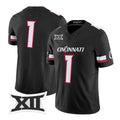 C.Bearcats Black 2026 Vapor Limited Stitched American College Jersey