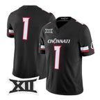 C.Bearcats Black 2026 Vapor Limited Stitched American College Jersey