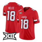 C.Bearcats #18 Travis Kelce Red 2026 Vapor Limited Stitched American College Jersey