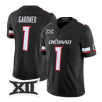 C.Bearcats #1 Sauce Gardner Black 2026 Vapor Limited Stitched American College Jersey