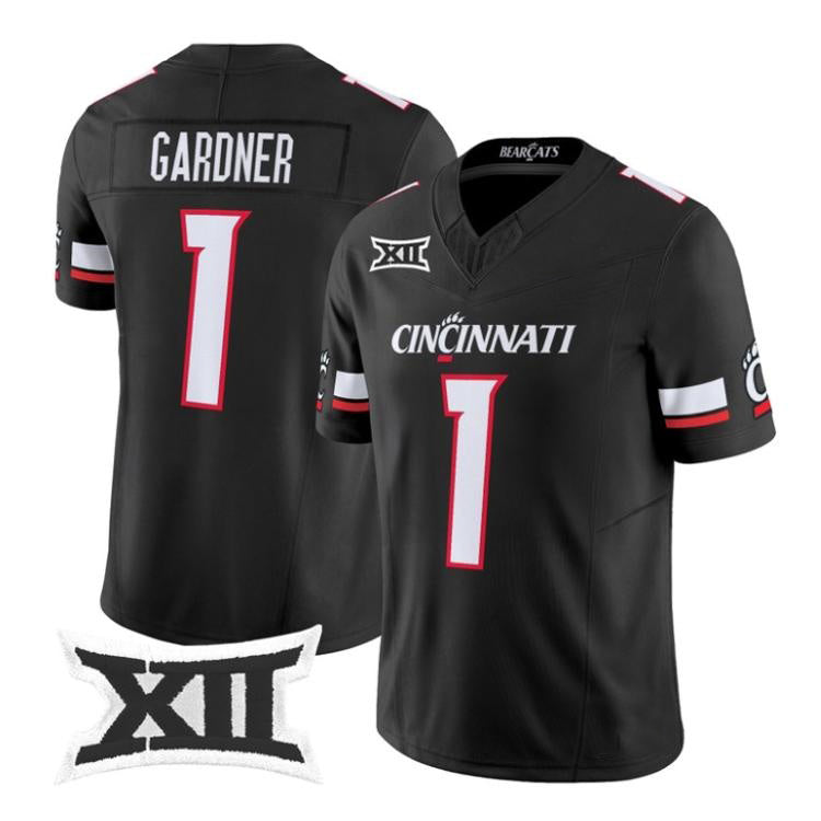C.Bearcats #1 Sauce Gardner Black 2026 Vapor Limited Stitched American College Jersey