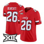 C.Bearcats #26 Bearcats Red 2026 Vapor Limited Stitched American College Jersey