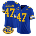 C.Golden Bears #47 Aidan Keanaaina Royal Throwback 2026 Limited Stitched American College Jersey