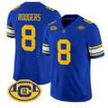 C.Golden Bears #8 Aaron Rodgers Royal Throwback 2026 Limited Stitched American College Jersey