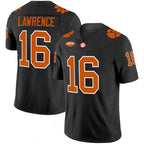 C.Tigers #16 Trevor Lawrence Black 2026 Vapor Limited Stitched American College Jersey