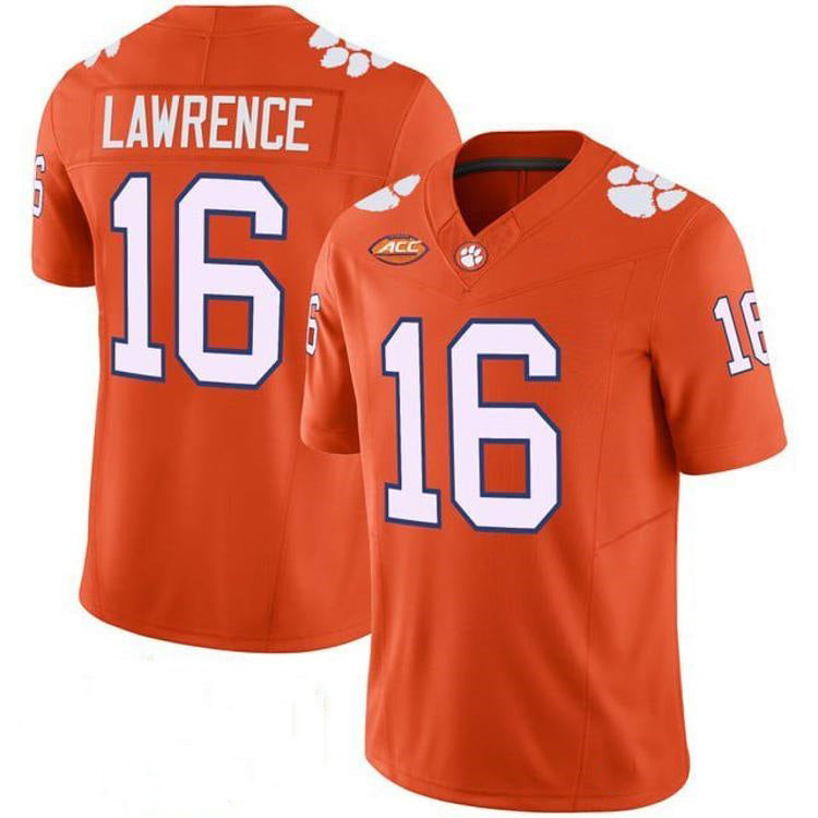 C.Tigers #16 Trevor Lawrence Orange 2026 Vapor Limited Stitched American College Jersey