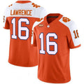 C.Tigers #16 Trevor Lawrence White Orange 2026 Vapor Limited Stitched American College Jersey