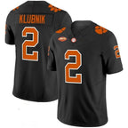 C.Tigers #2 Cade Klubnik Black 2026 Vapor Limited Stitched American College Jersey