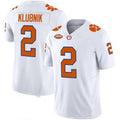 C.Tigers #2 Cade Klubnik White 2026 Vapor Limited Stitched American College Jersey