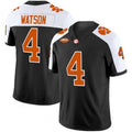 C.Tigers #4 Deshaun Watson White Black 2026 Vapor Limited Stitched American College Jersey