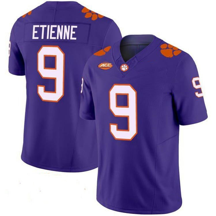C.Tigers #9 Travis Etienne Purple 2026 Vapor Limited Stitched American College Jersey
