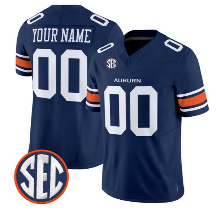 Custom A.Tigers Navy 2026 Vapor Limited Stitched American College Jersey