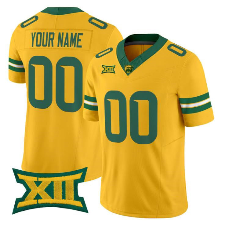 Custom B.Bears Gold 2026 Vapor Limited Stitched American College Jersey