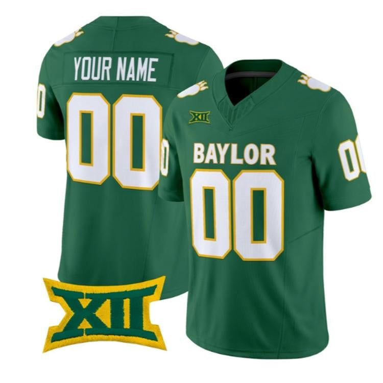 Custom B.Bears Green Throwback 2026 Vapor Limited Stitched American College Jersey
