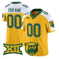 Custom B.Bears White Gold 2026 Vapor Limited Stitched American College Jersey