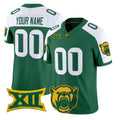 Custom B.Bears White Green 2026 Vapor Limited Stitched American College Jersey