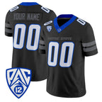 Custom B.State Broncos Black 2026 Vapor Limited Stitched American College Jersey