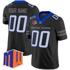 Custom B.State Broncos Black 2026 Vapor Limited Stitched American College Jersey