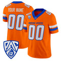 Custom B.State Broncos Orange 2026 Vapor Limited Stitched American College Jersey